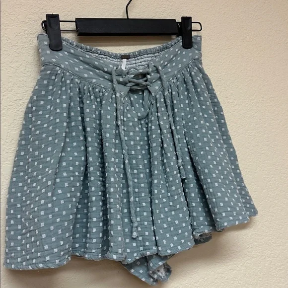 FREE PEOPLE Palm Springs Big Wave Tunic Eyelet Ombre skourt size XS - Picture 4 of 4